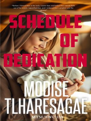 cover image of Schedule of Dedication
